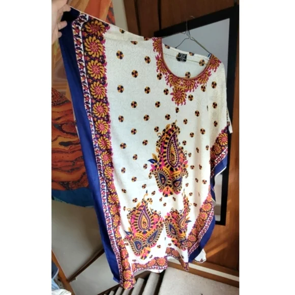 💮 Floral & Paisley Kaftan - Picture 8 of 14